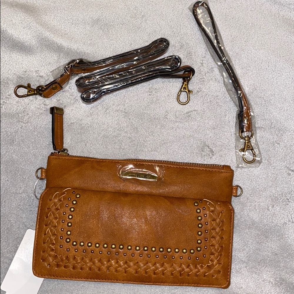 NWT Simply Noelle Braided Crossbody/Wallet!